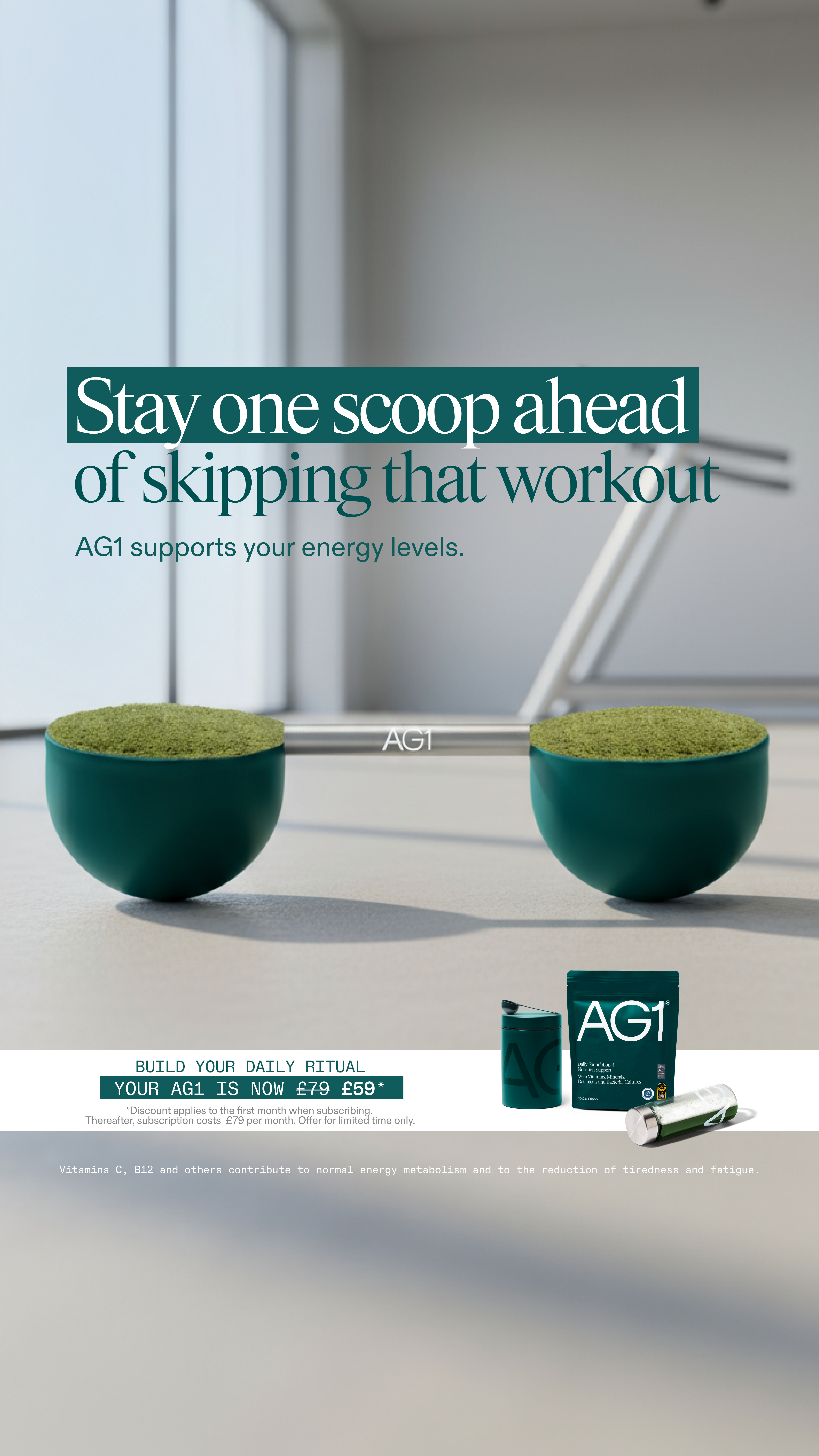 AG1 by Athletic Greens Facebook ad