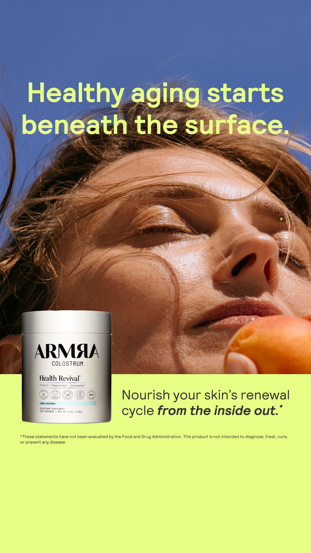 ARMRA Facebook ad