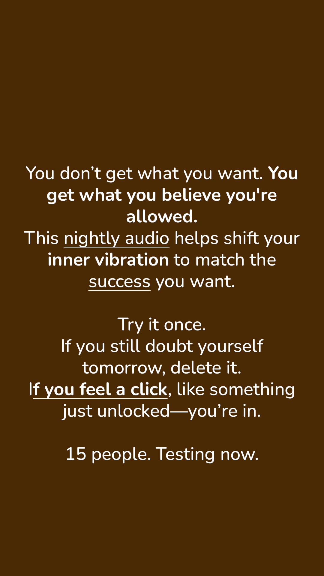 Magnet Mind Facebook ad