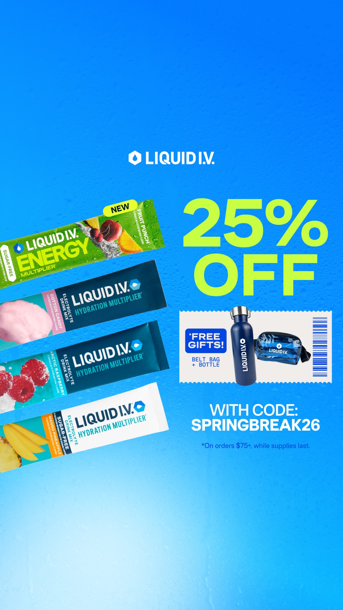 Liquid I.V. Facebook ad