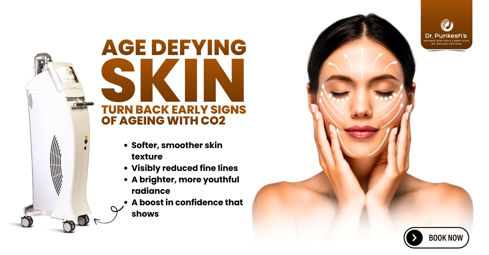 Advance Skin Hair & Laser Clinic Facebook ad from Dec 9, 2025