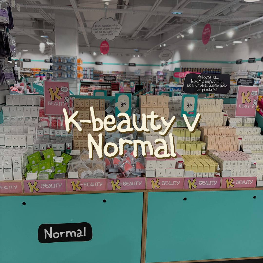 Normal Slovensko Facebook ad: Milovníci K‑beauty, čaká vás niečo výnimočné