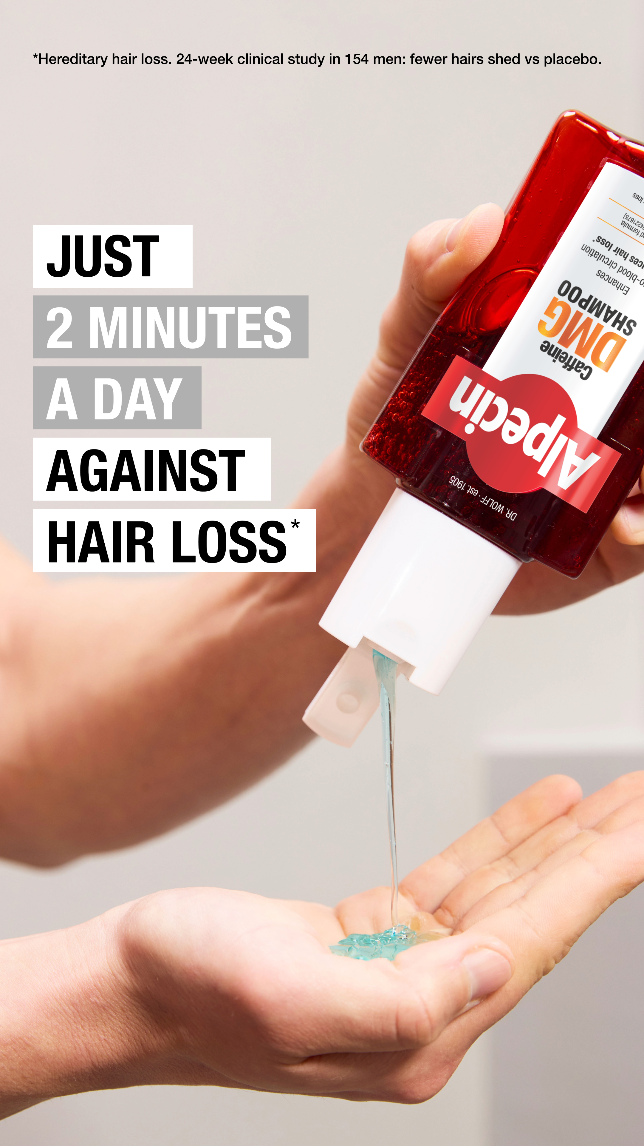 Alpecin Facebook ad