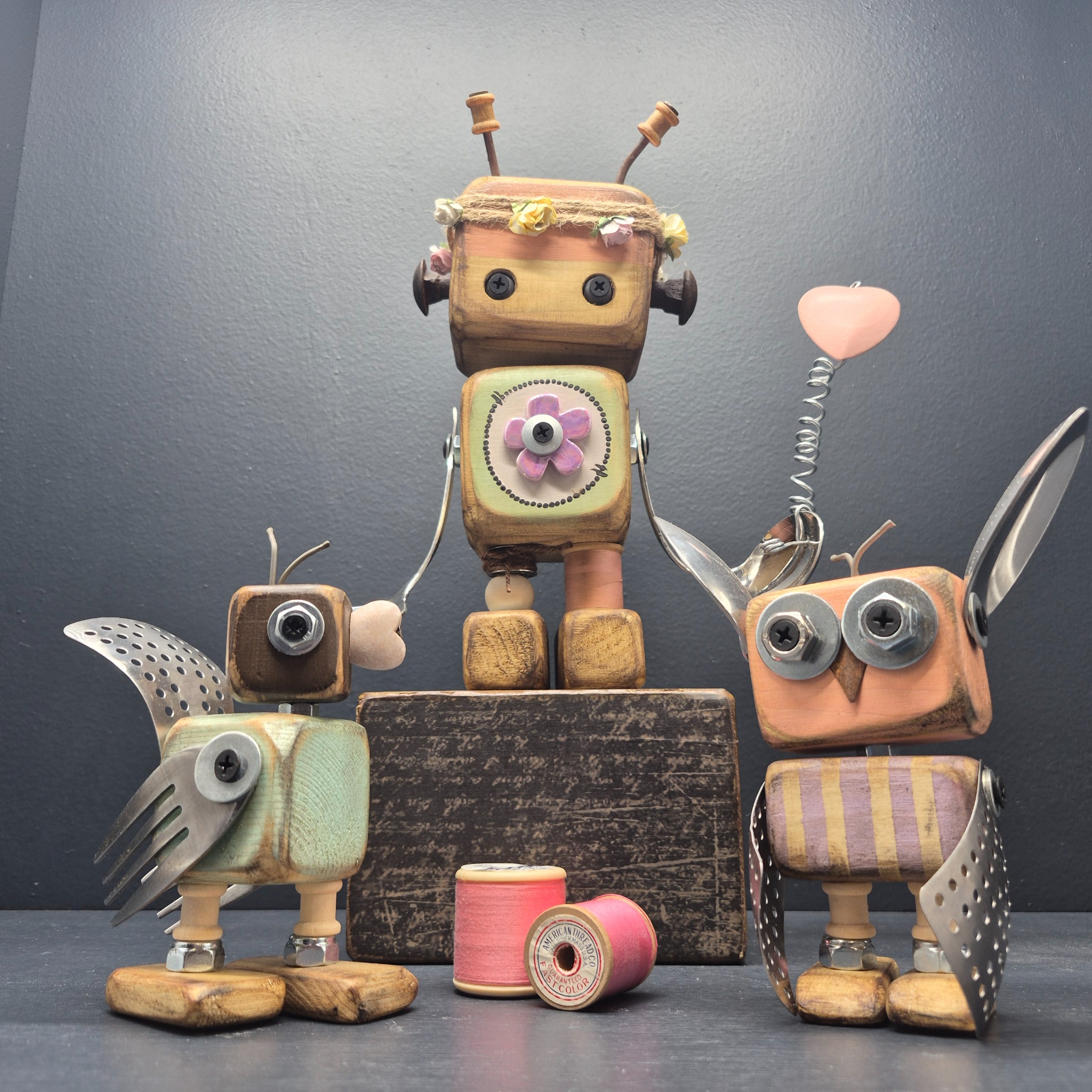 Just Dandy At The Mill Facebook ad: Meet the quirkiest robots you'll ever own!