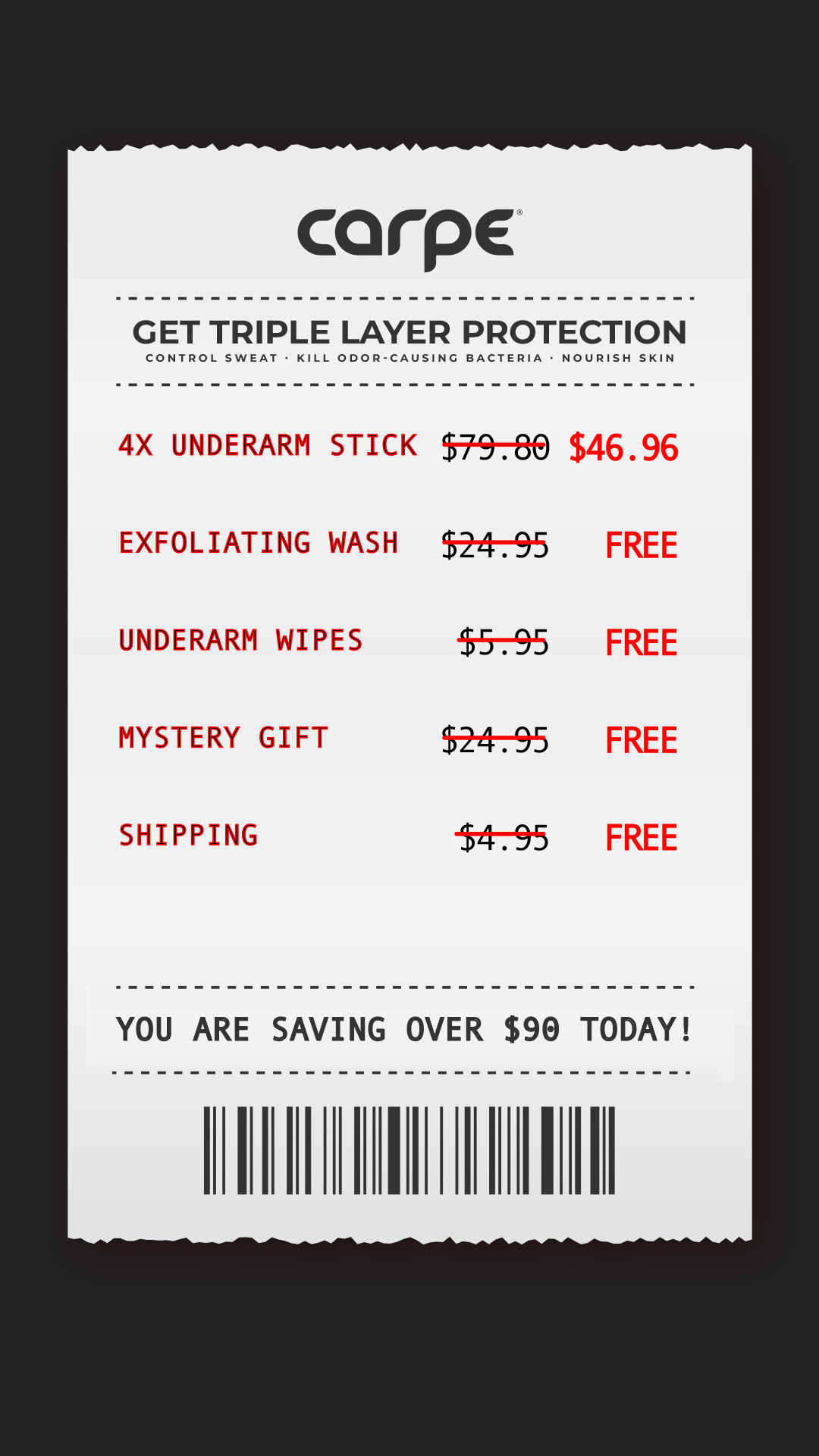 Carpe Facebook ad