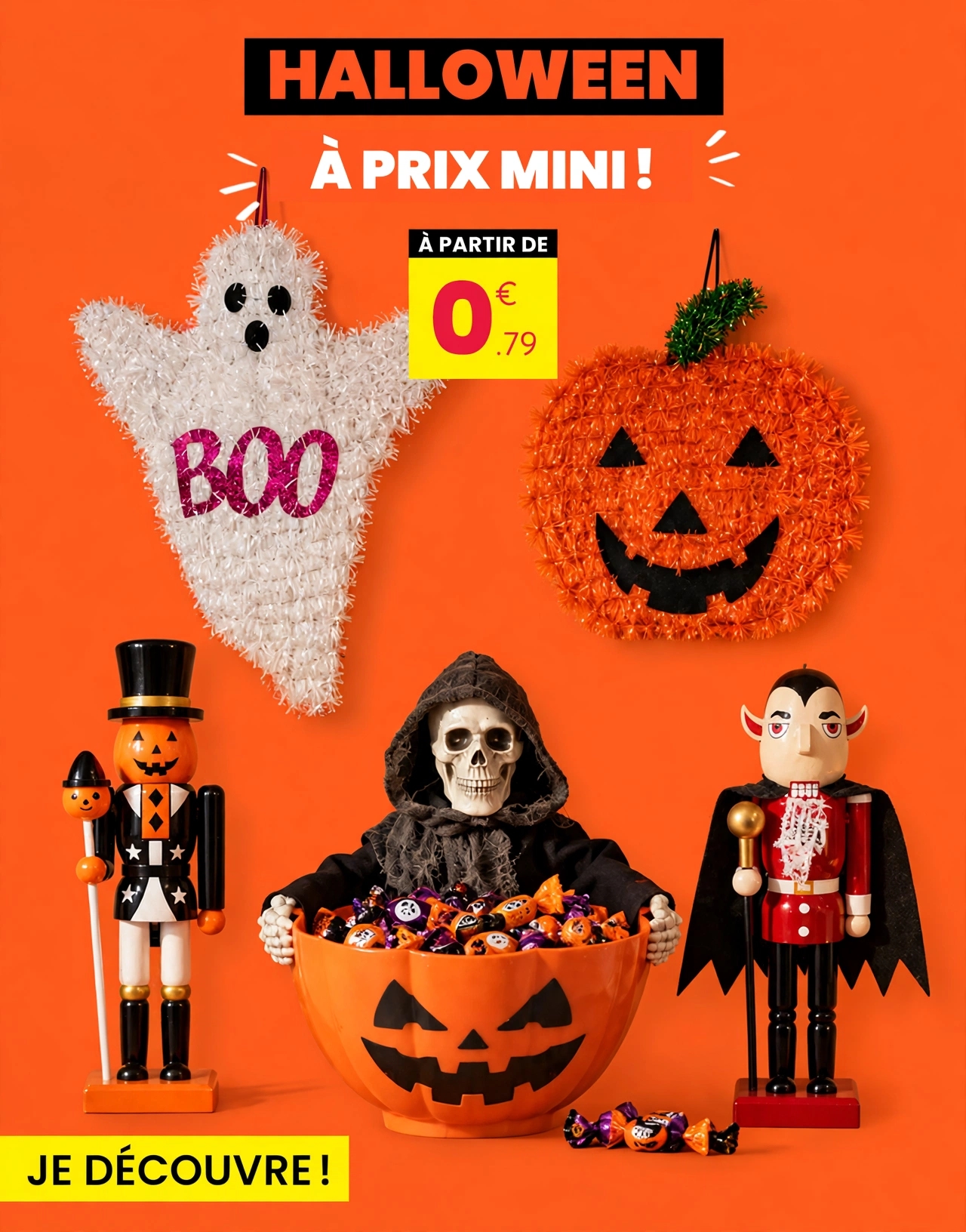 Stokomani Facebook ad: Halloween est arrivé!
