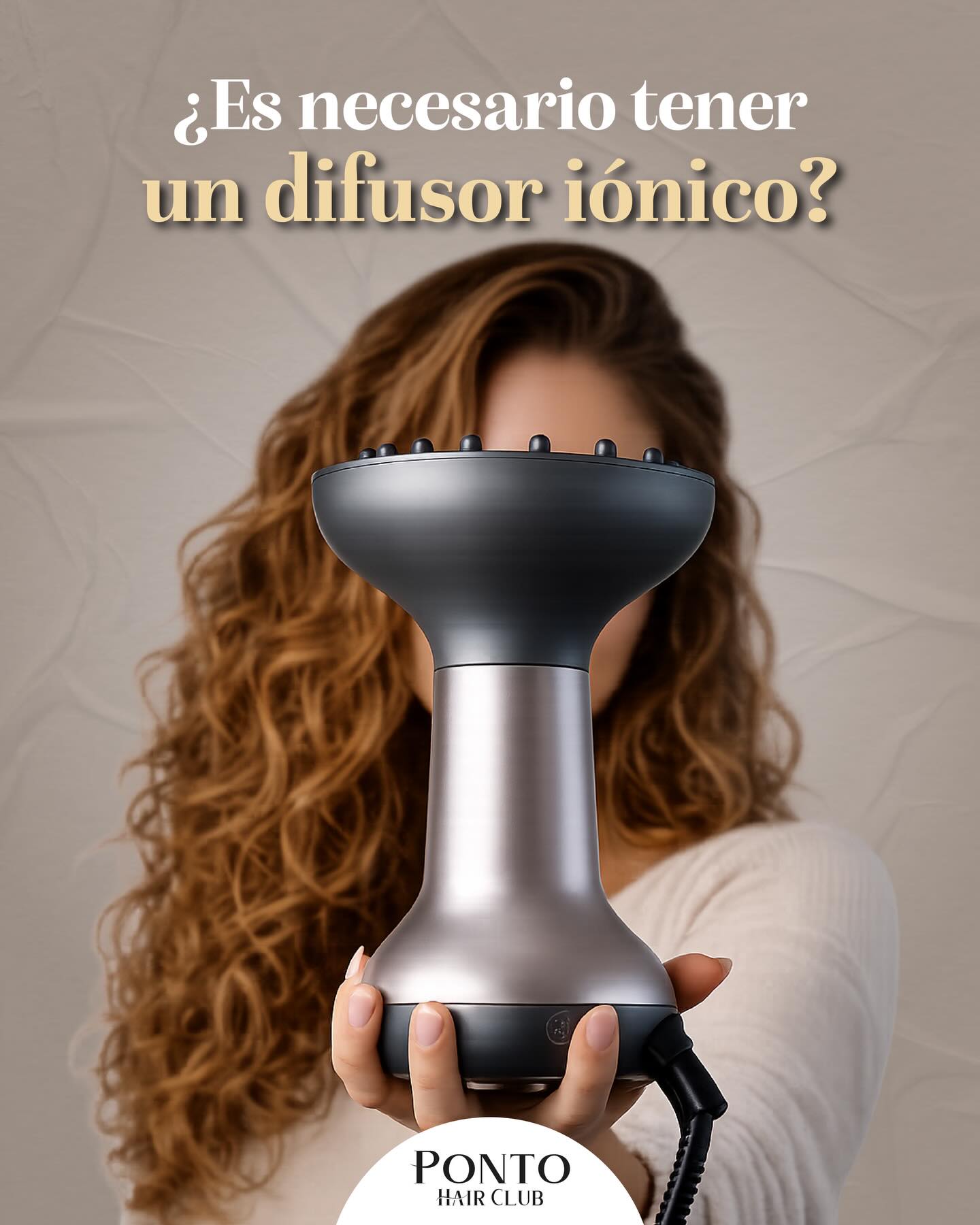 Ponto Hair Club Facebook ad: Difusor Iónico