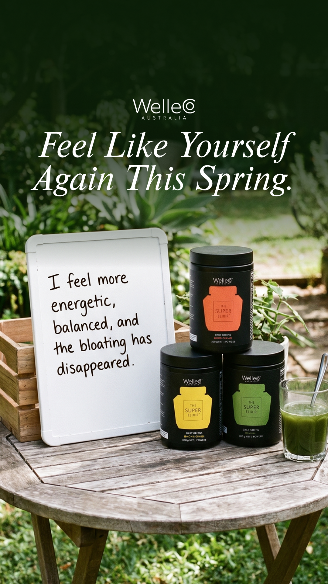 WelleCo Facebook ad