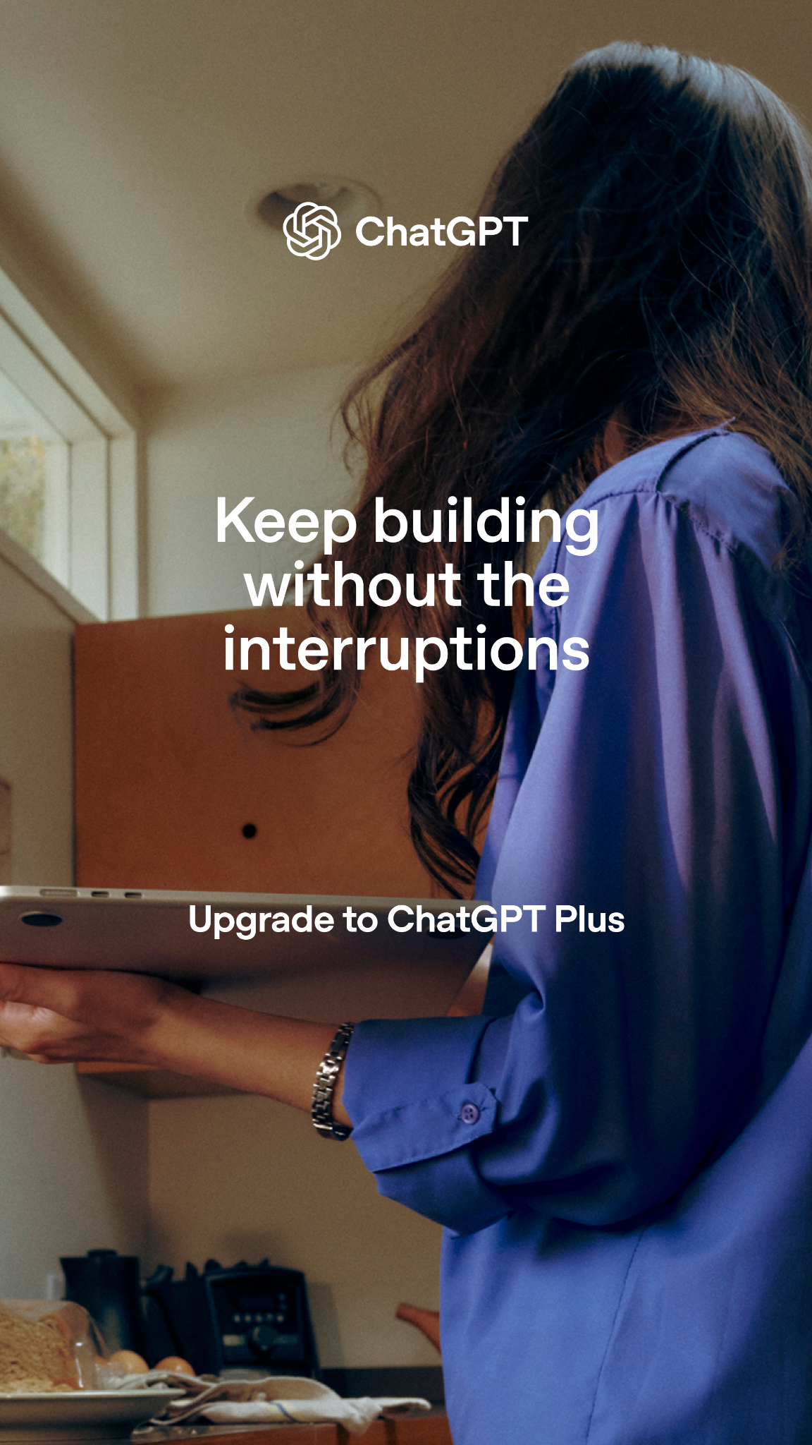 ChatGPT Facebook ad