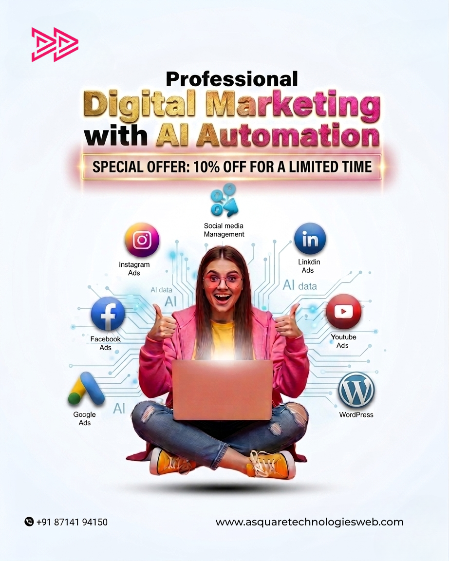 asquaretechnologies.in Facebook ad: Limited seats available!