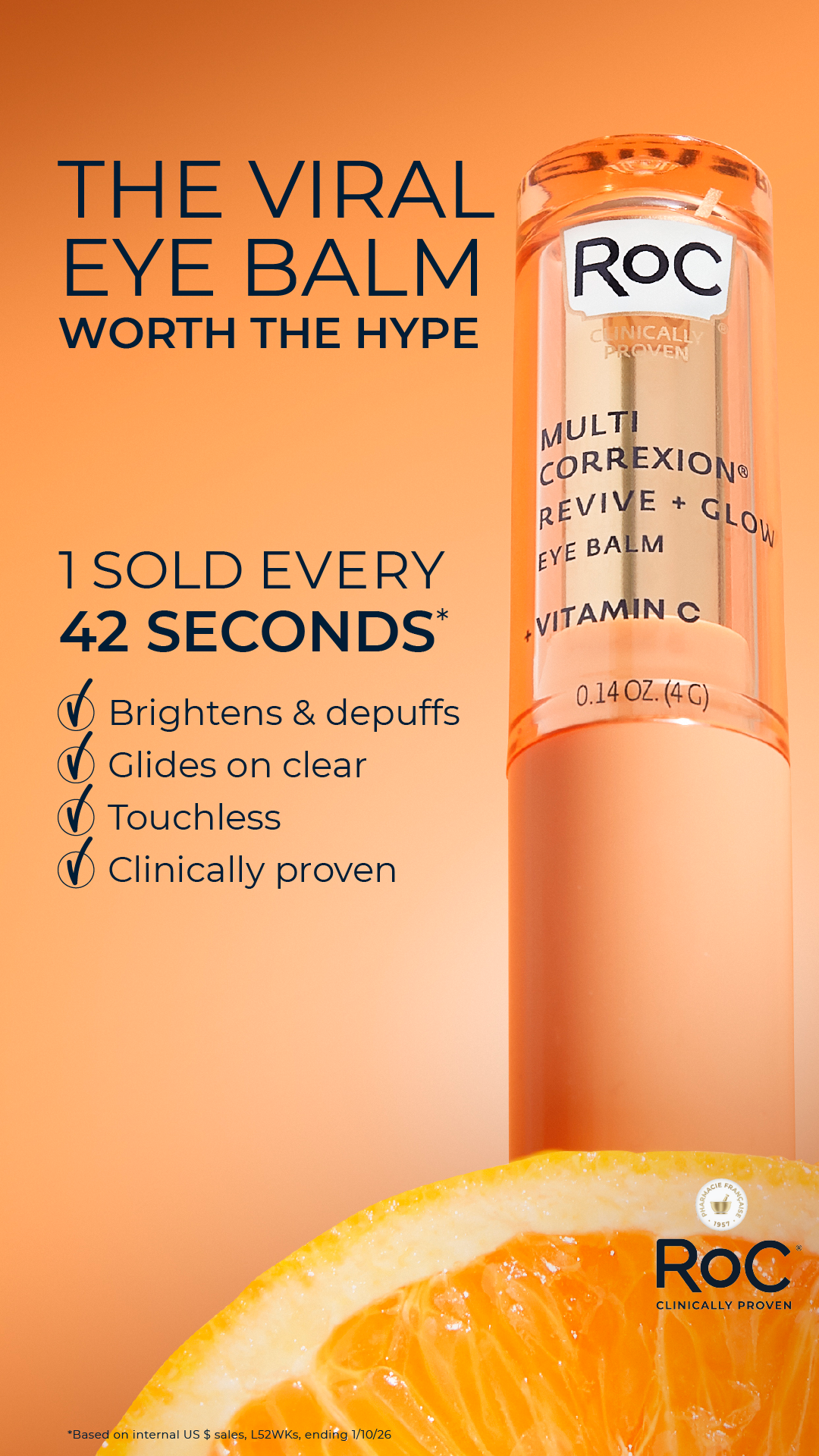 RoC Skincare Facebook ad from Jul 2, 2026