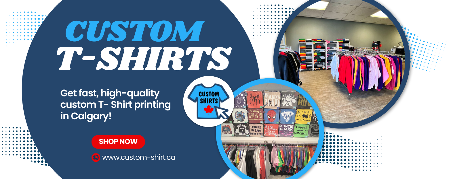 Custom T-shirts Facebook ad