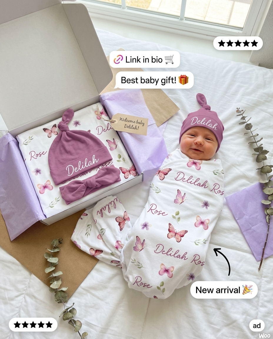 Prettybirds Facebook ad from Dec 15, 2025