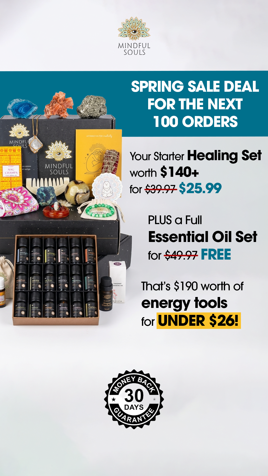 Mindful Souls Facebook ad