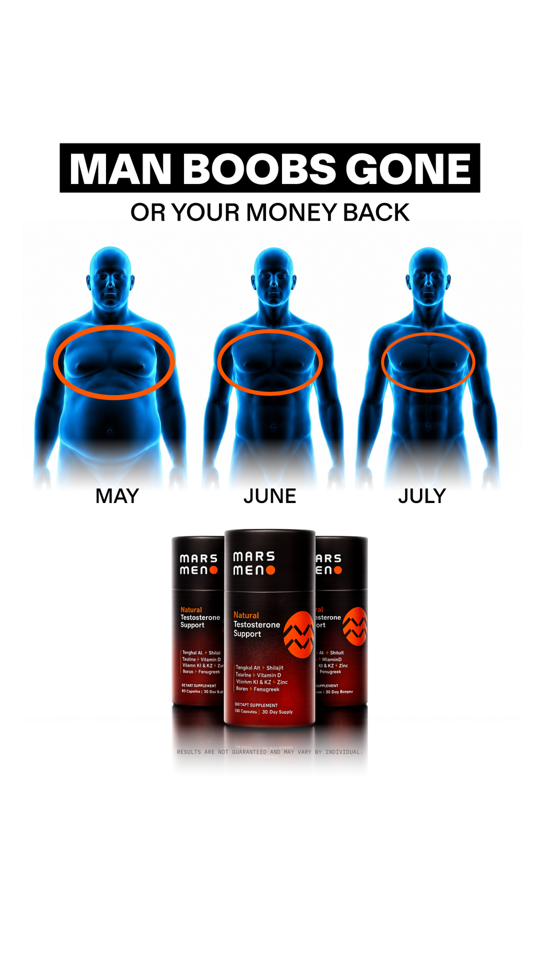 Mars Men Facebook ad