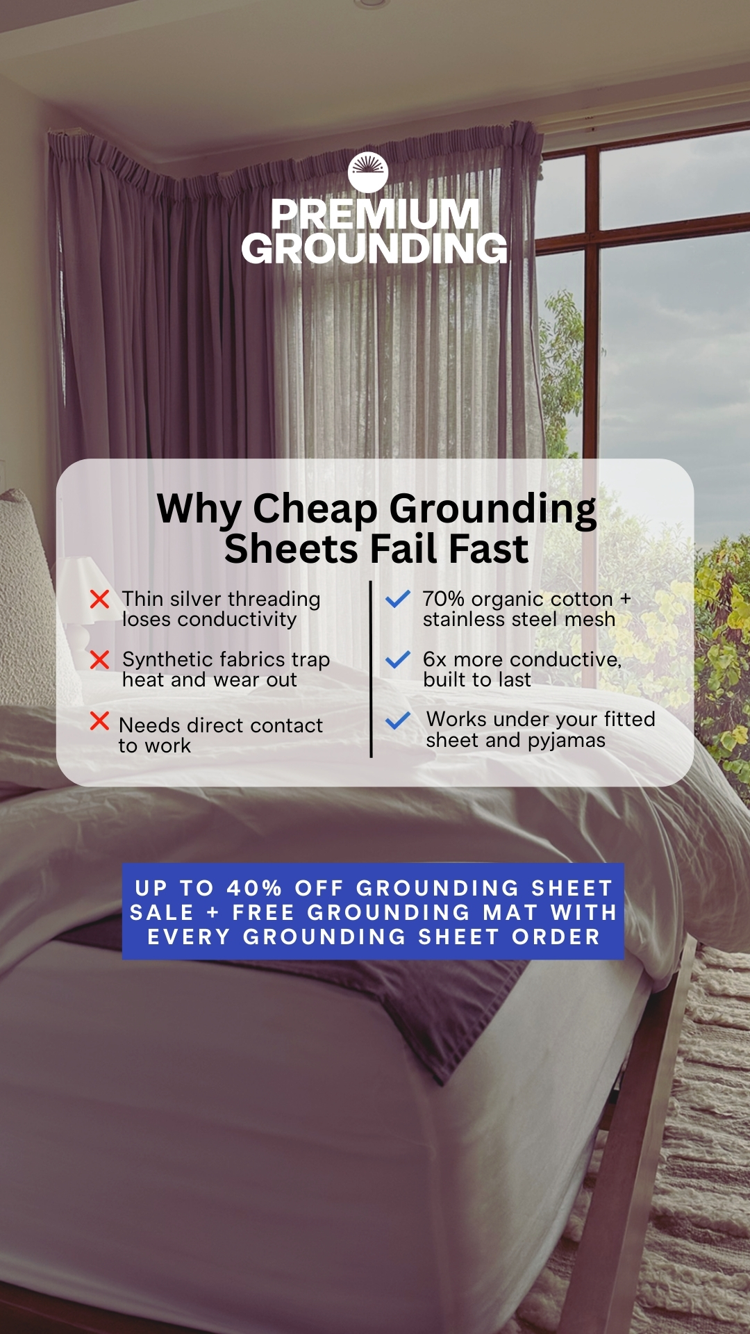 Premium Grounding  Facebook ad
