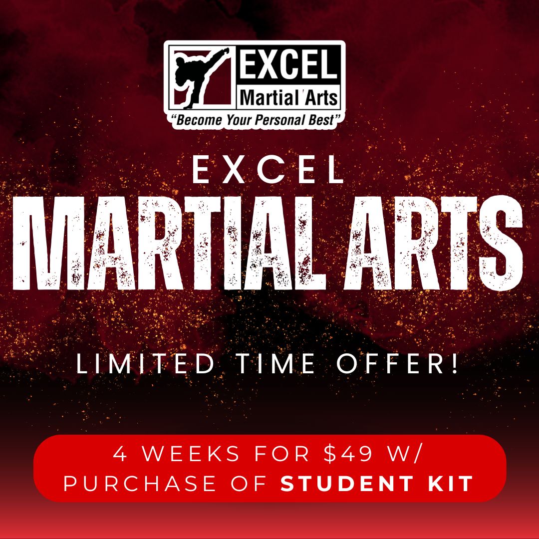 Excel Martial Arts Facebook ad