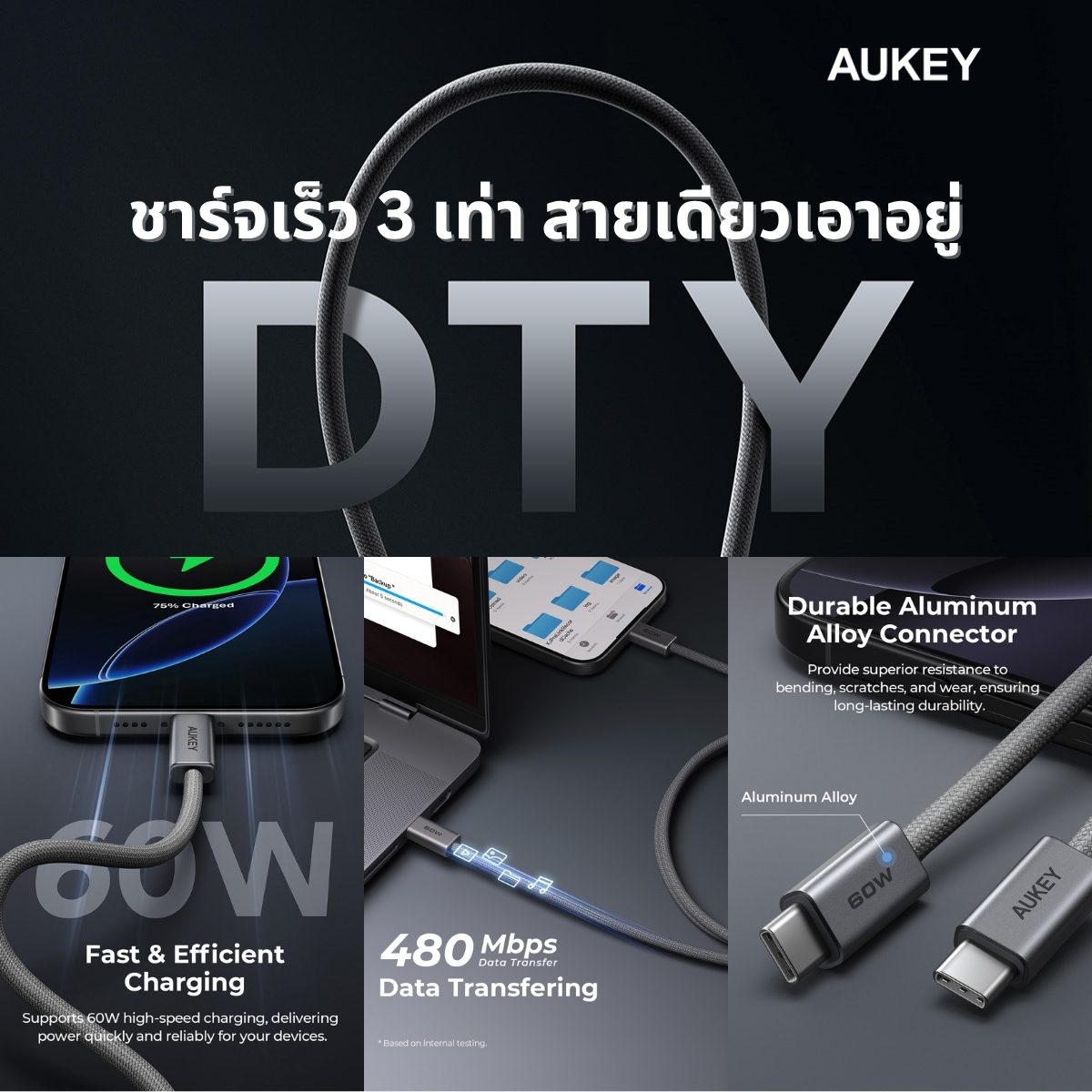 Aukey (www.aukey.co.th) Facebook ad