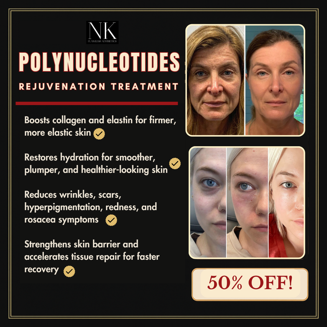 NK & co flawless aesthetics Facebook ad