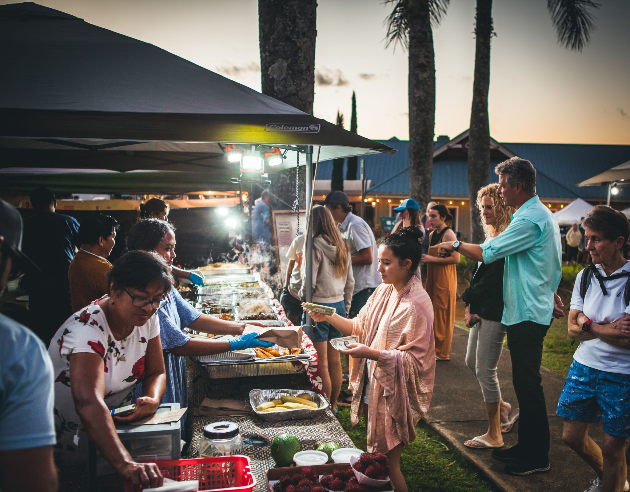 Princeville Shopping Center Facebook ad: Princeville Night Market