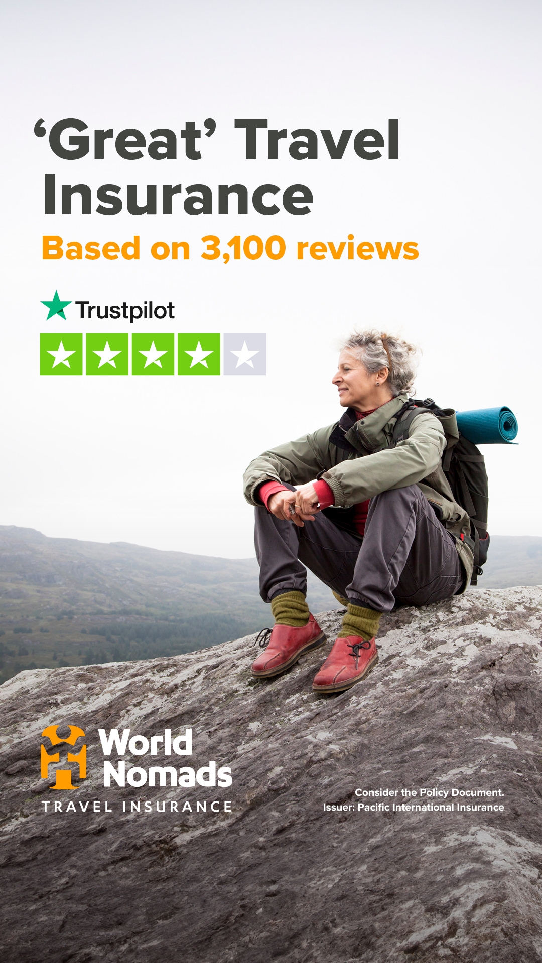 World Nomads Facebook ad