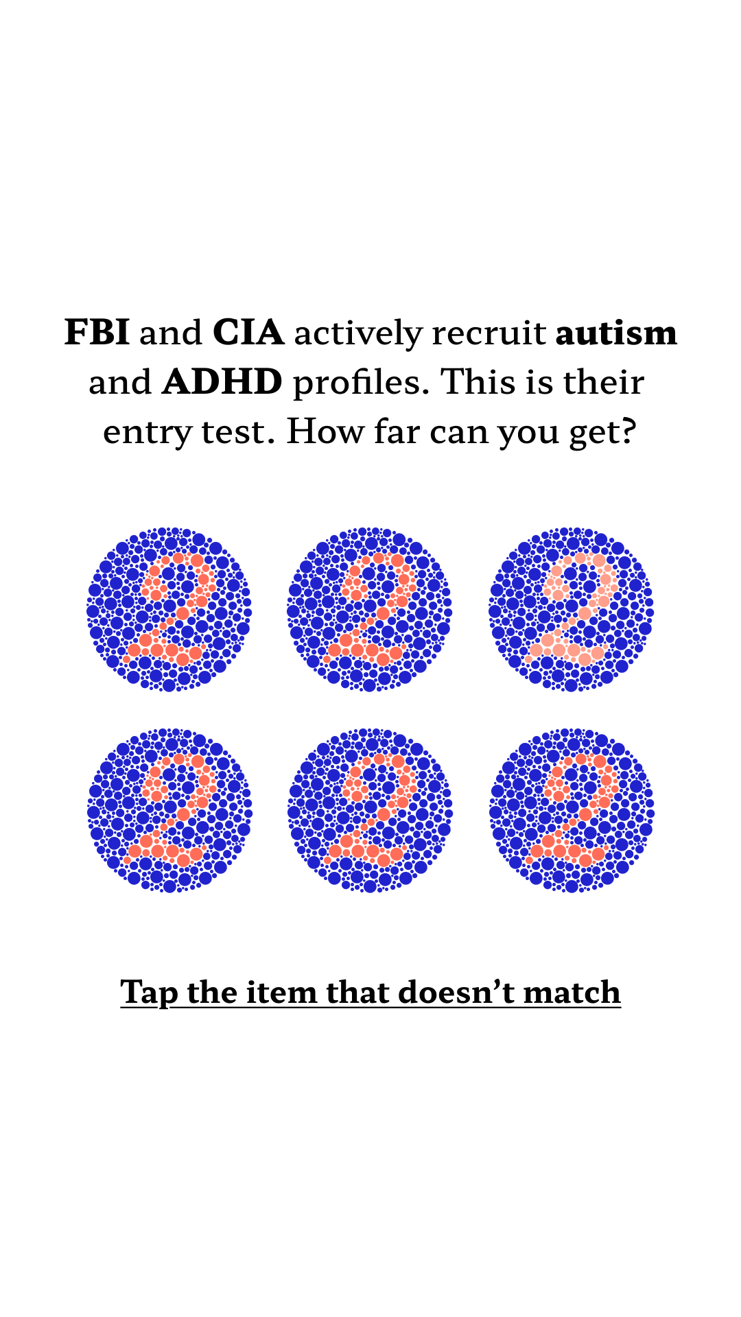 Brain Health Check Facebook ad