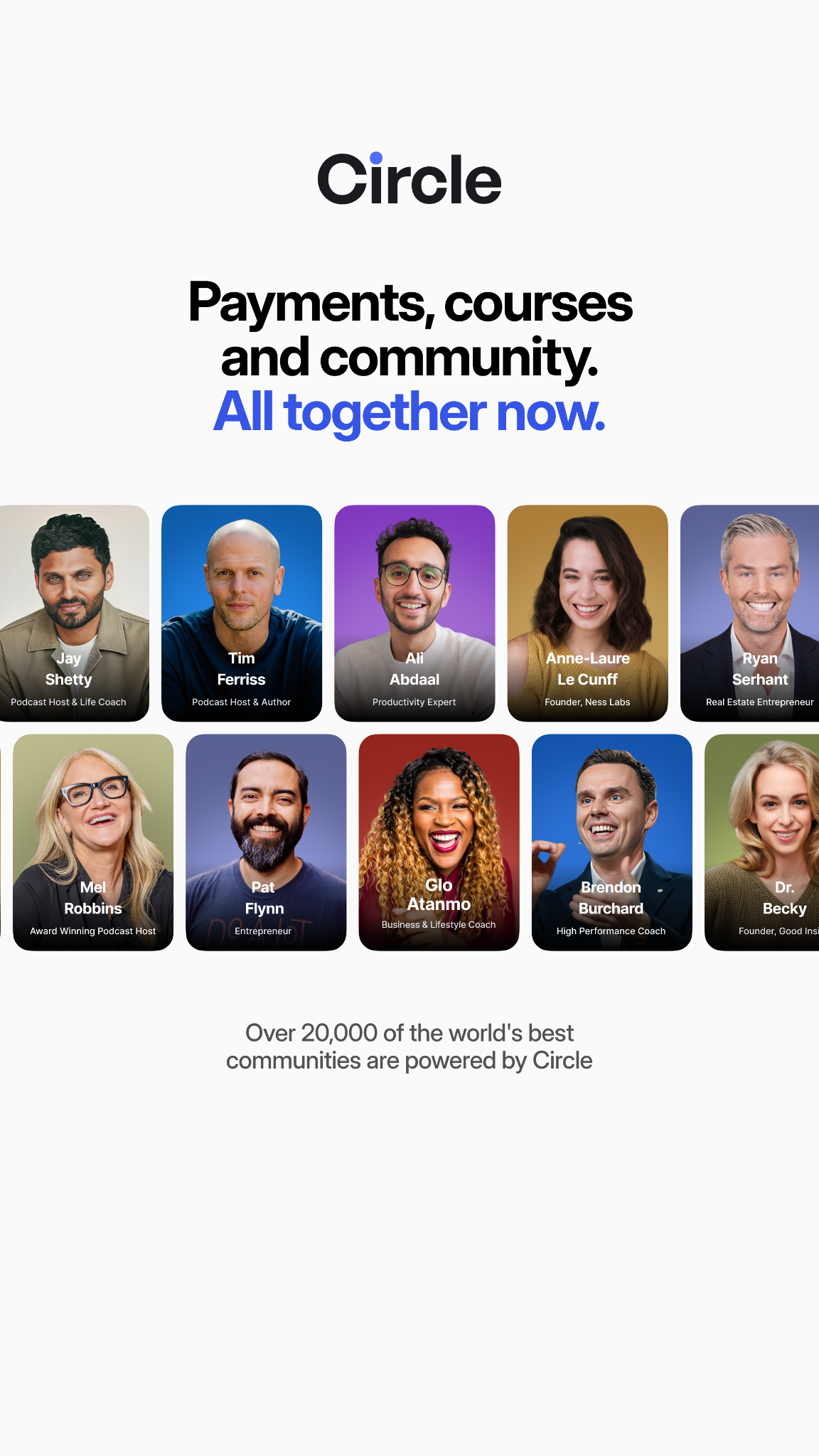 Circle Facebook ad from Jul 24, 2026