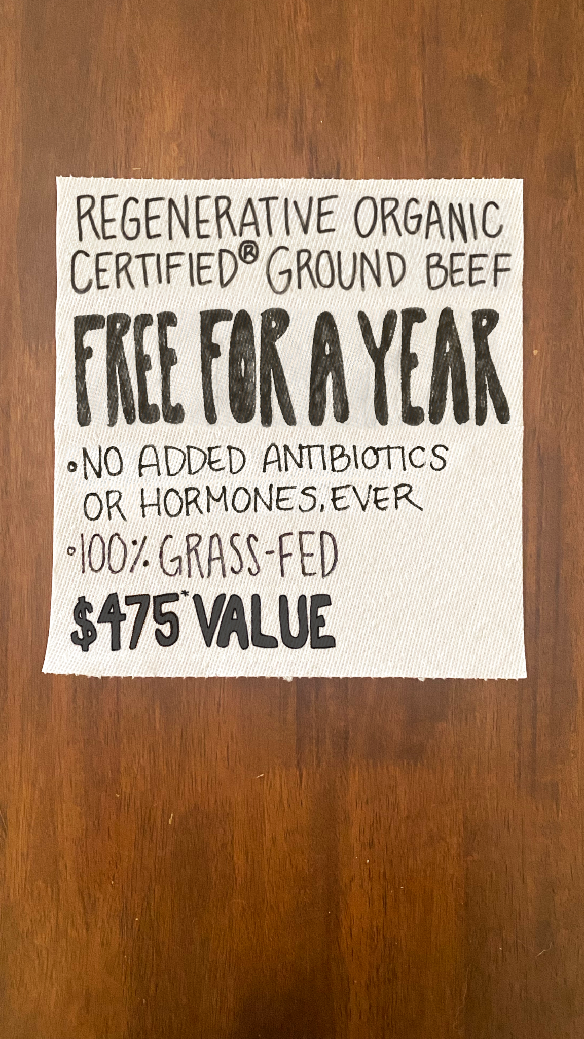 ButcherBox Facebook ad