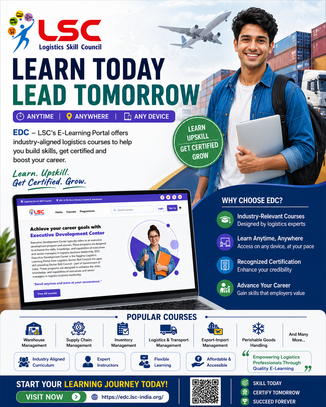 Logistics Sector Skill Council Facebook ad