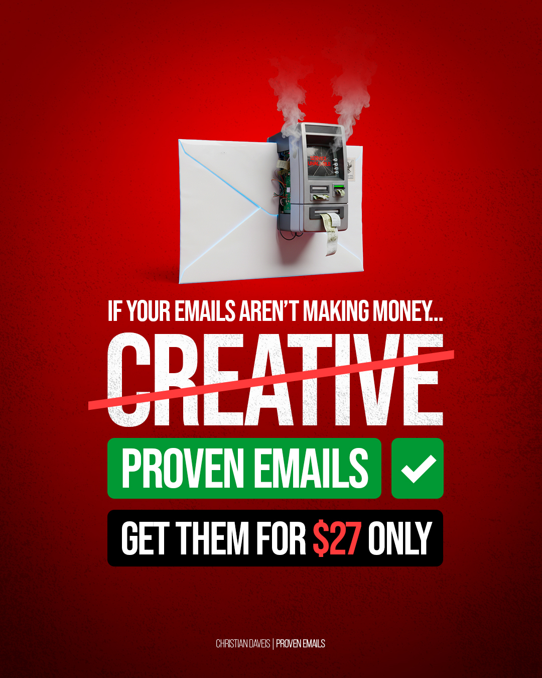 Christian the Copywriter Facebook ad