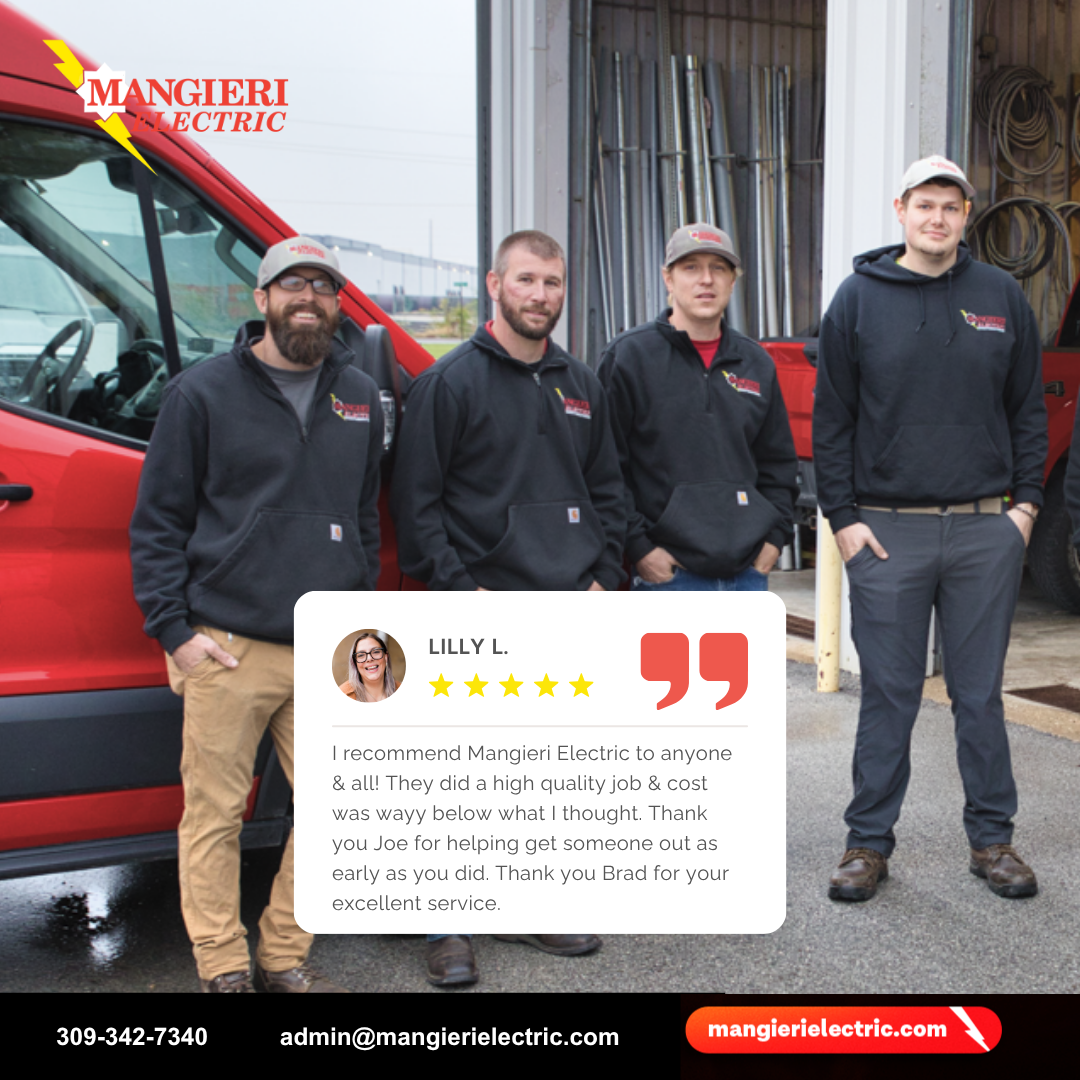 Mangieri Electric Facebook ad