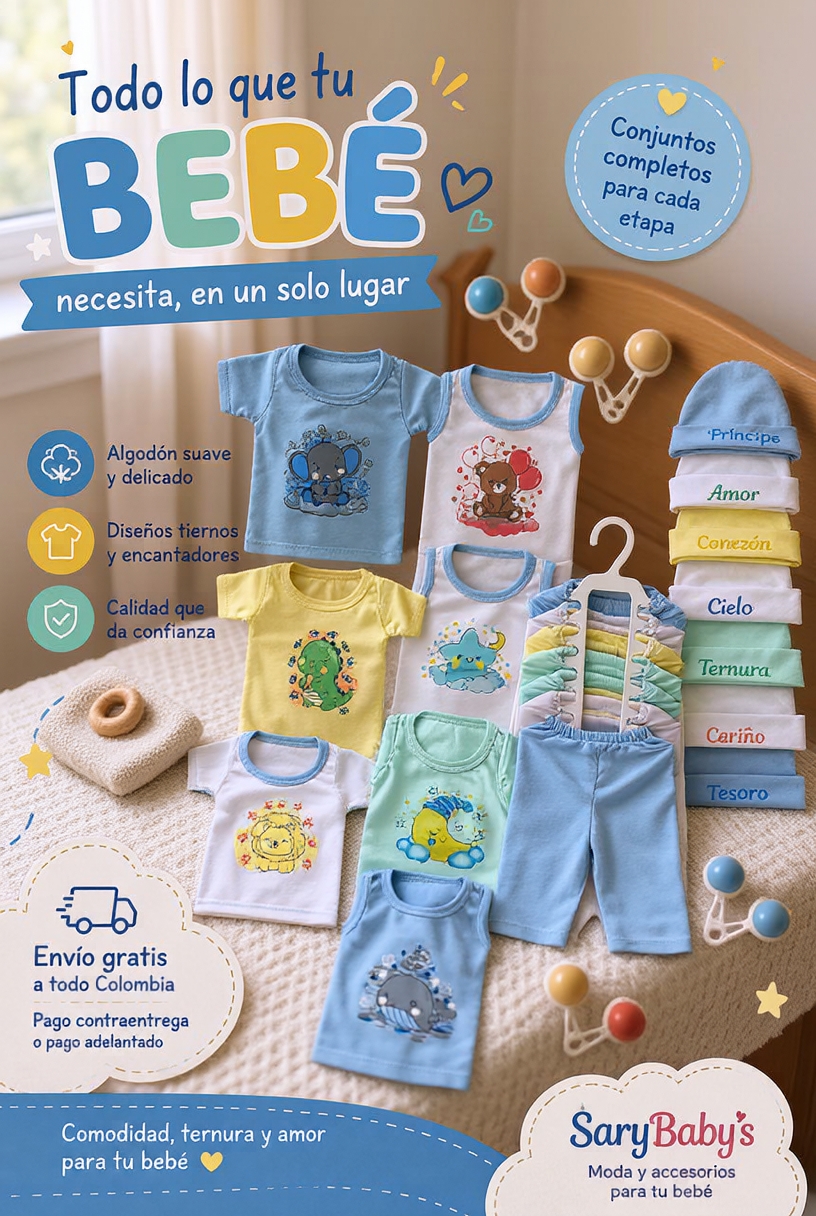 Sarybabys Facebook ad: PAGO CONTRAENTREGA