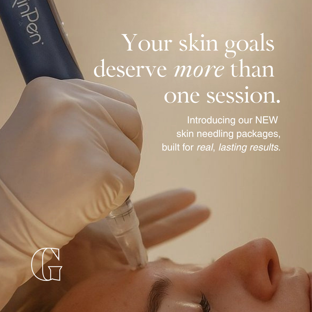Groom Laser & Skin Clinic Facebook ad: Real results take more than one session.