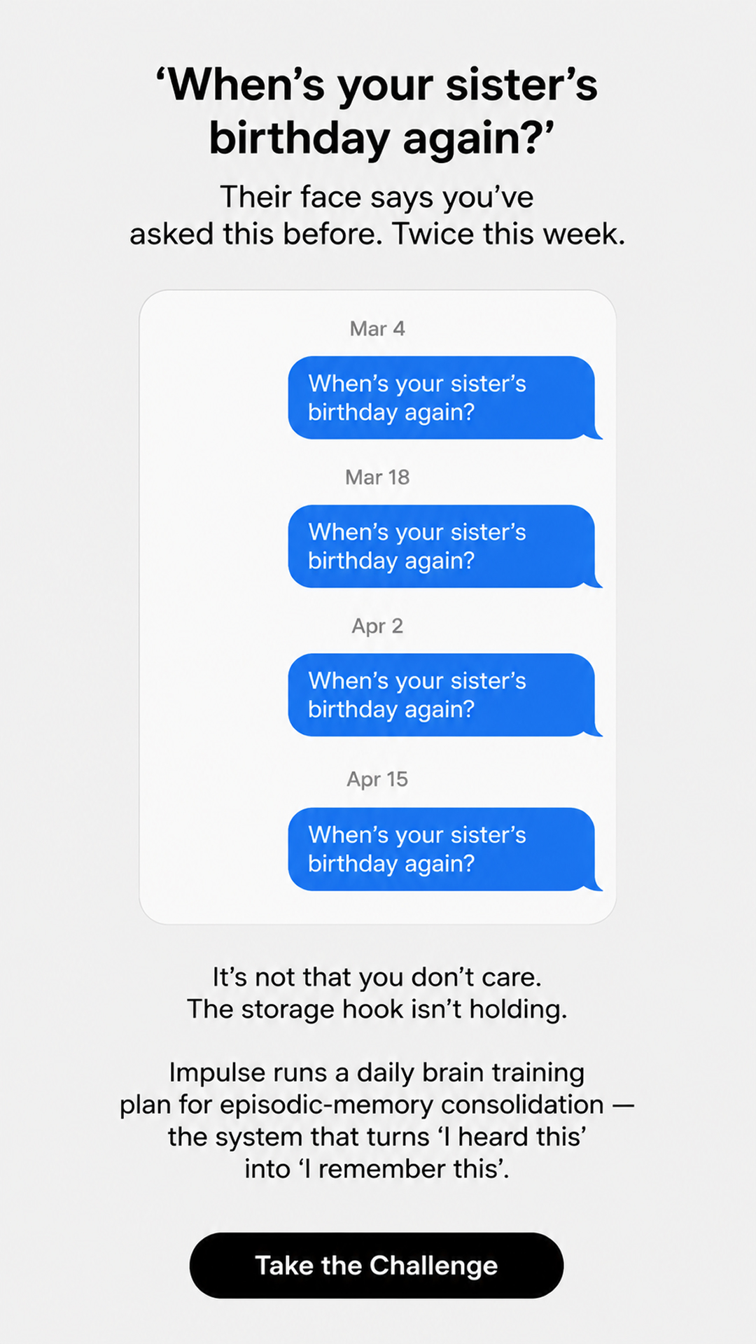Boost Your Cognitive Performance Facebook ad: Get Your Brain Training Plan Now