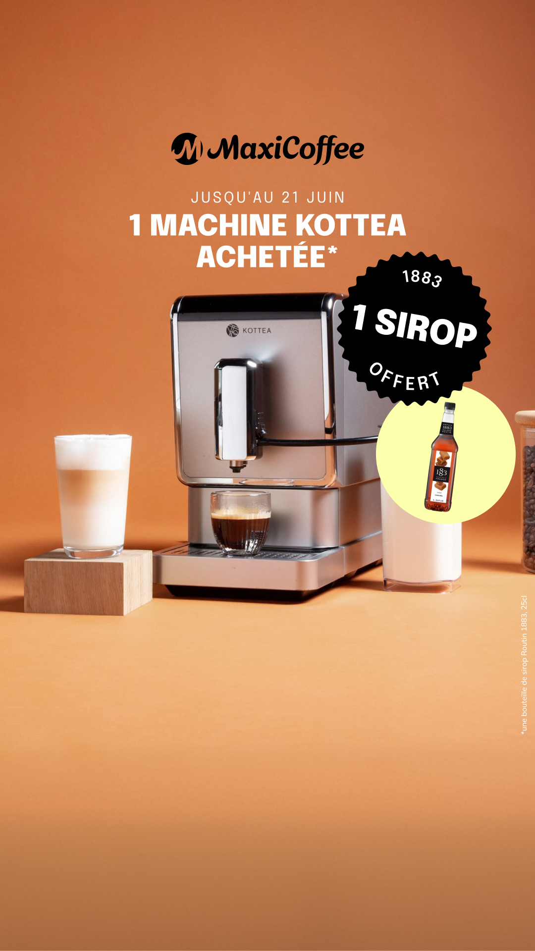 MaxiCoffee Facebook ad