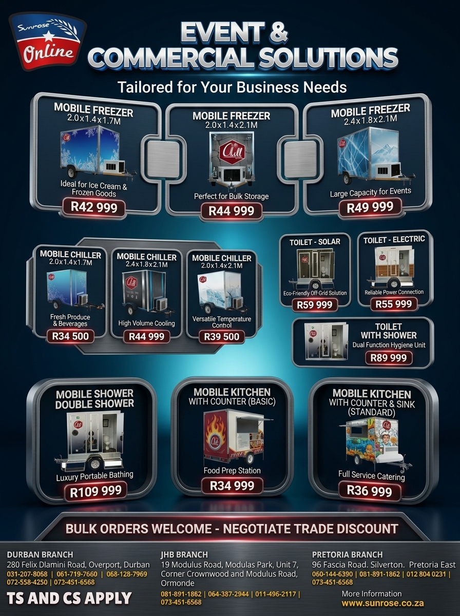 Sunrose Online - Your One Stop Catershop Facebook ad