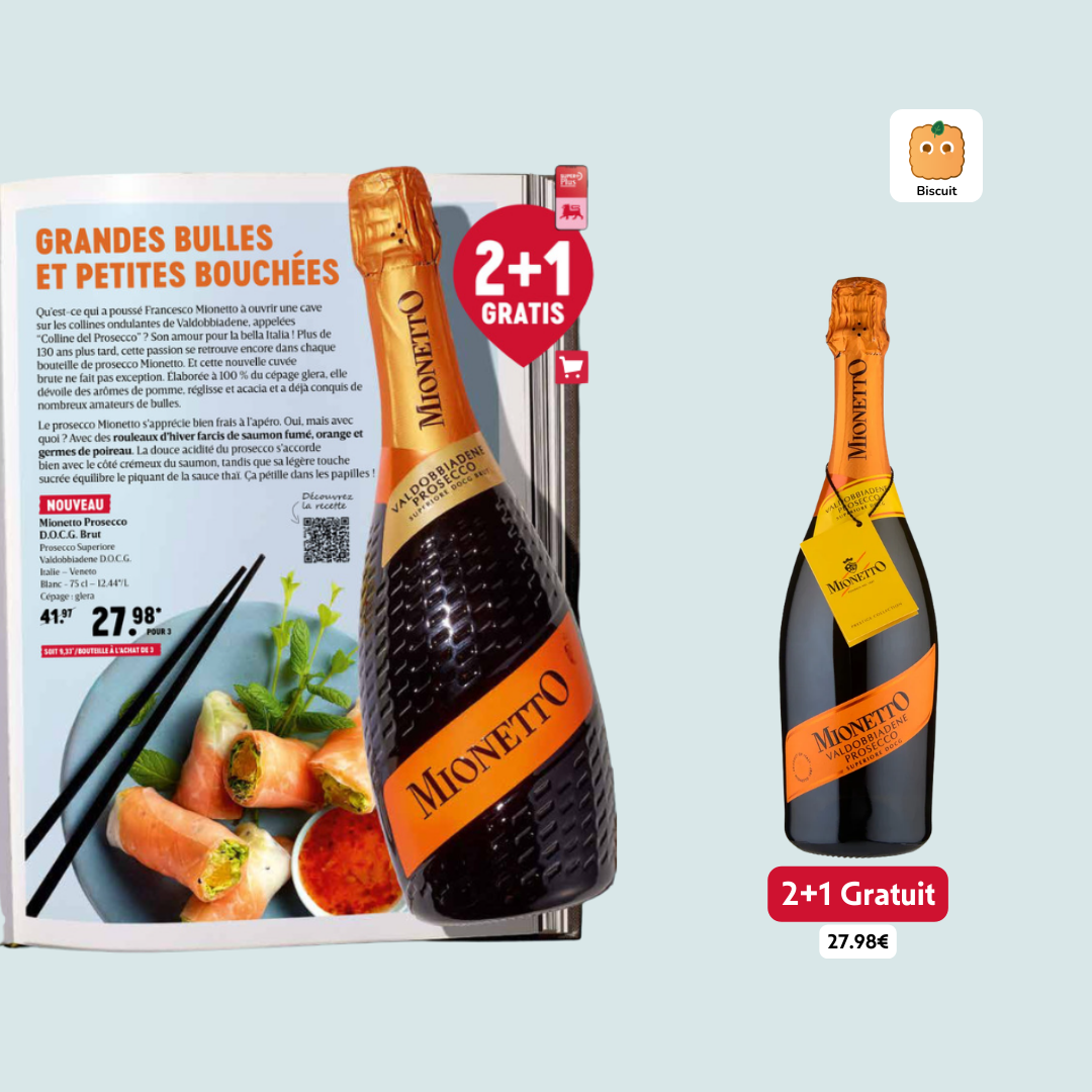 Biscuit app Facebook ad: Toutes les promos et catalogues dans la poche…