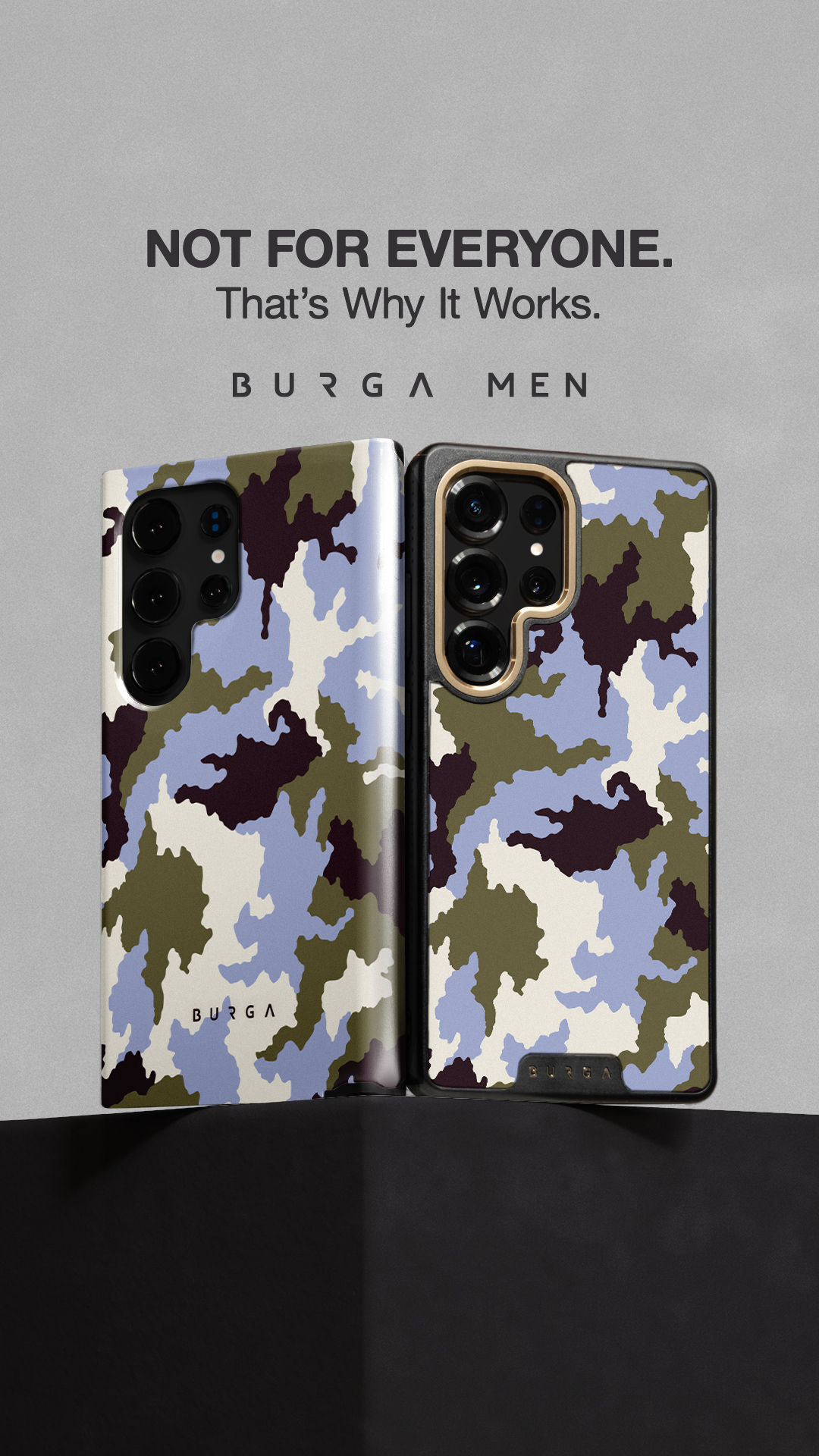 BURGA Phone Cases Facebook ad