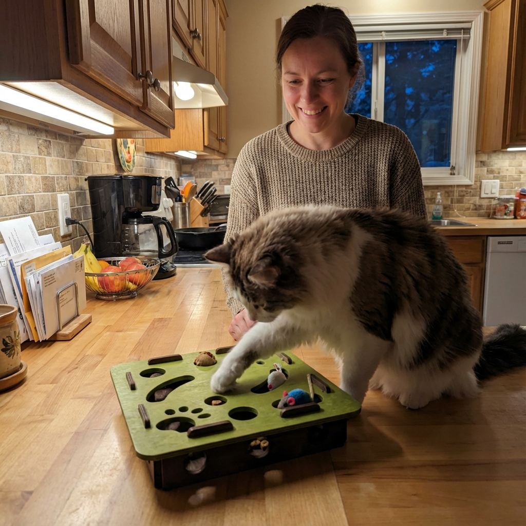 Suzanne Hathaway Facebook ad: Read this if your cat ignores every toy
