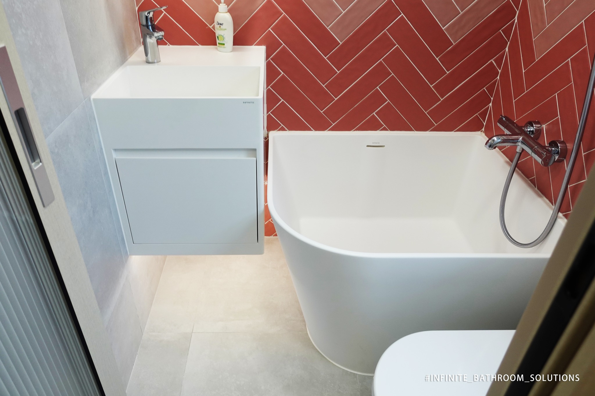 Infinite Bath Facebook ad