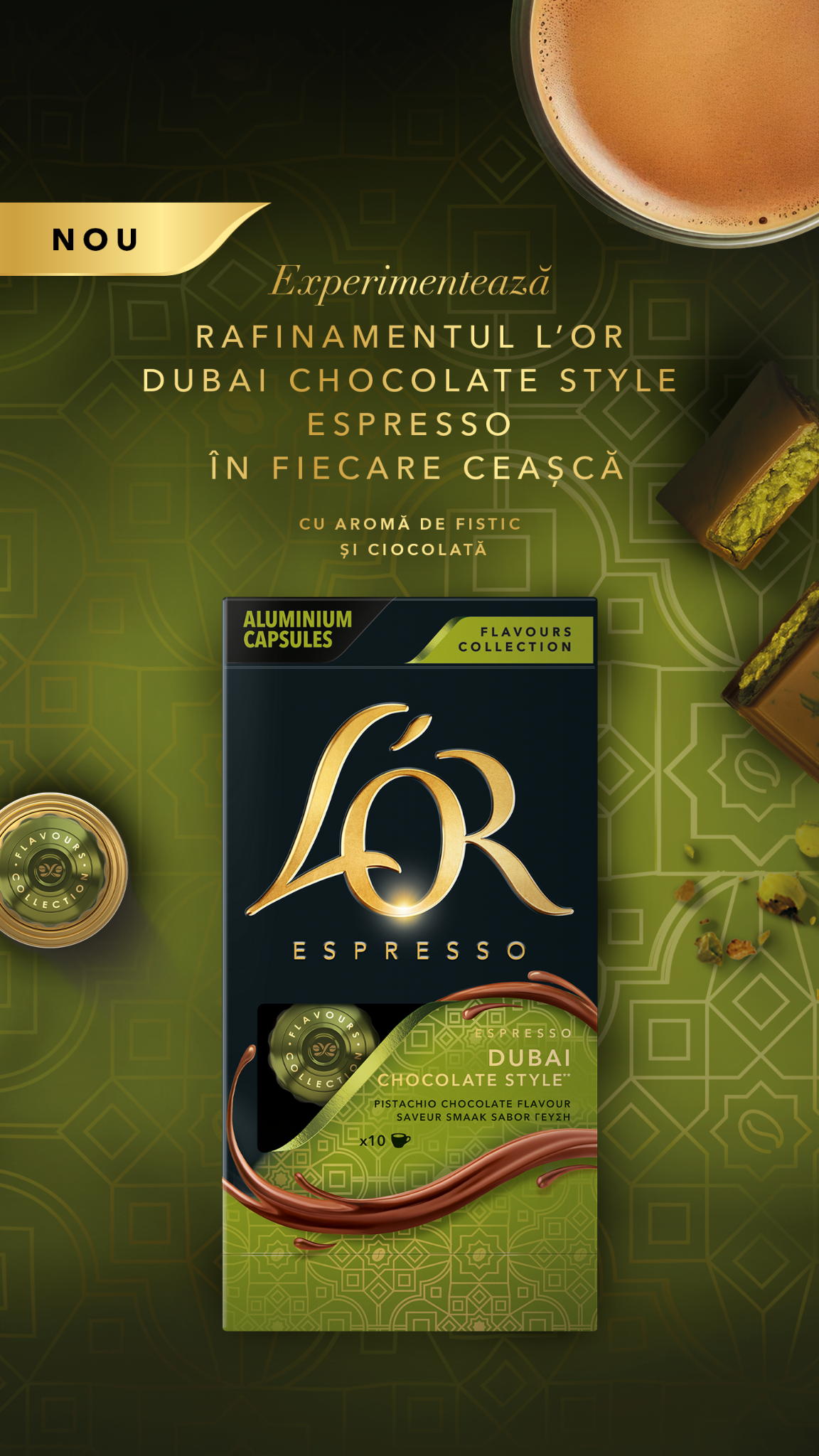 L'OR Espresso Facebook ad
