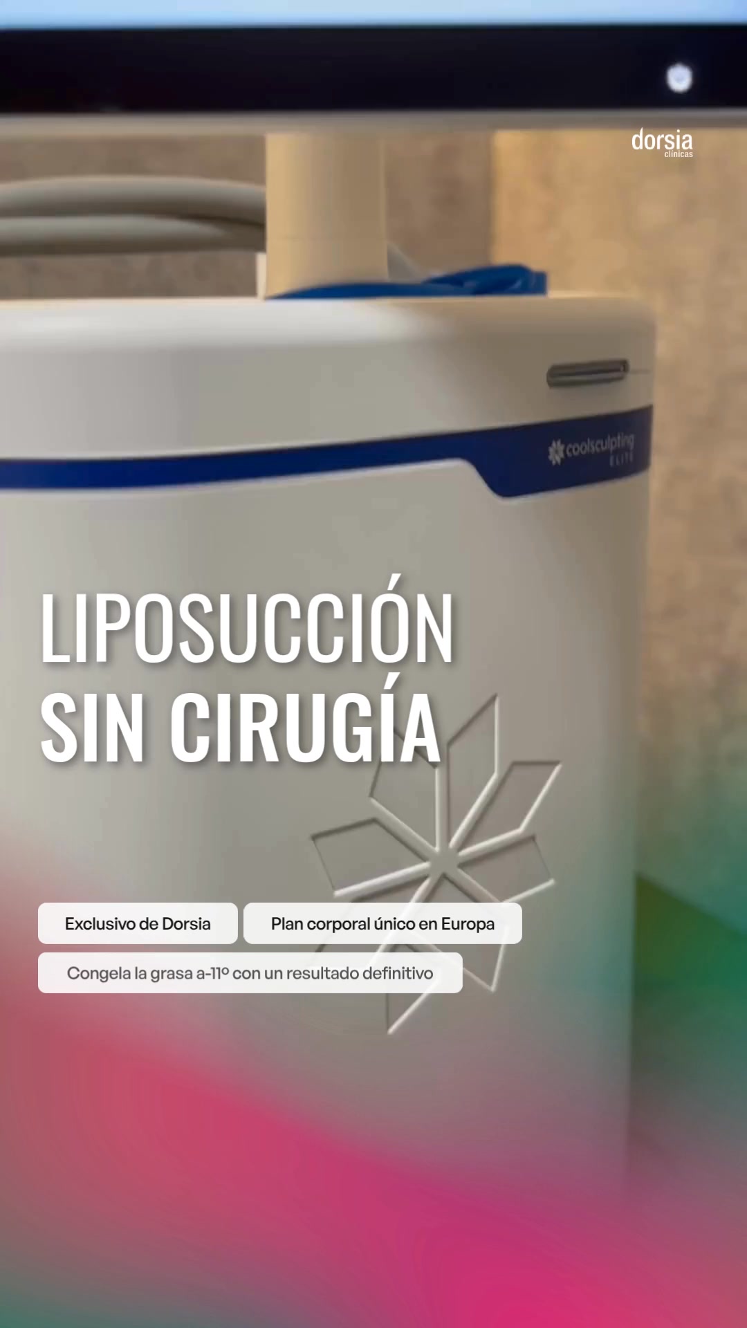 Clínicas Dorsia Facebook ad: Liposucción sin cirugía en abdomen