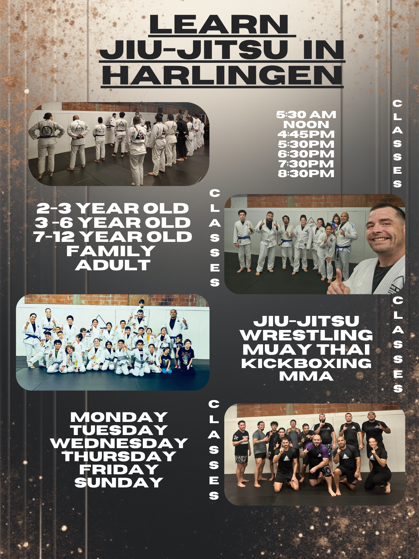 Garden Warrior Jiu-Jitsu & Combat Sports Academy Facebook ad: Fun Work Out!