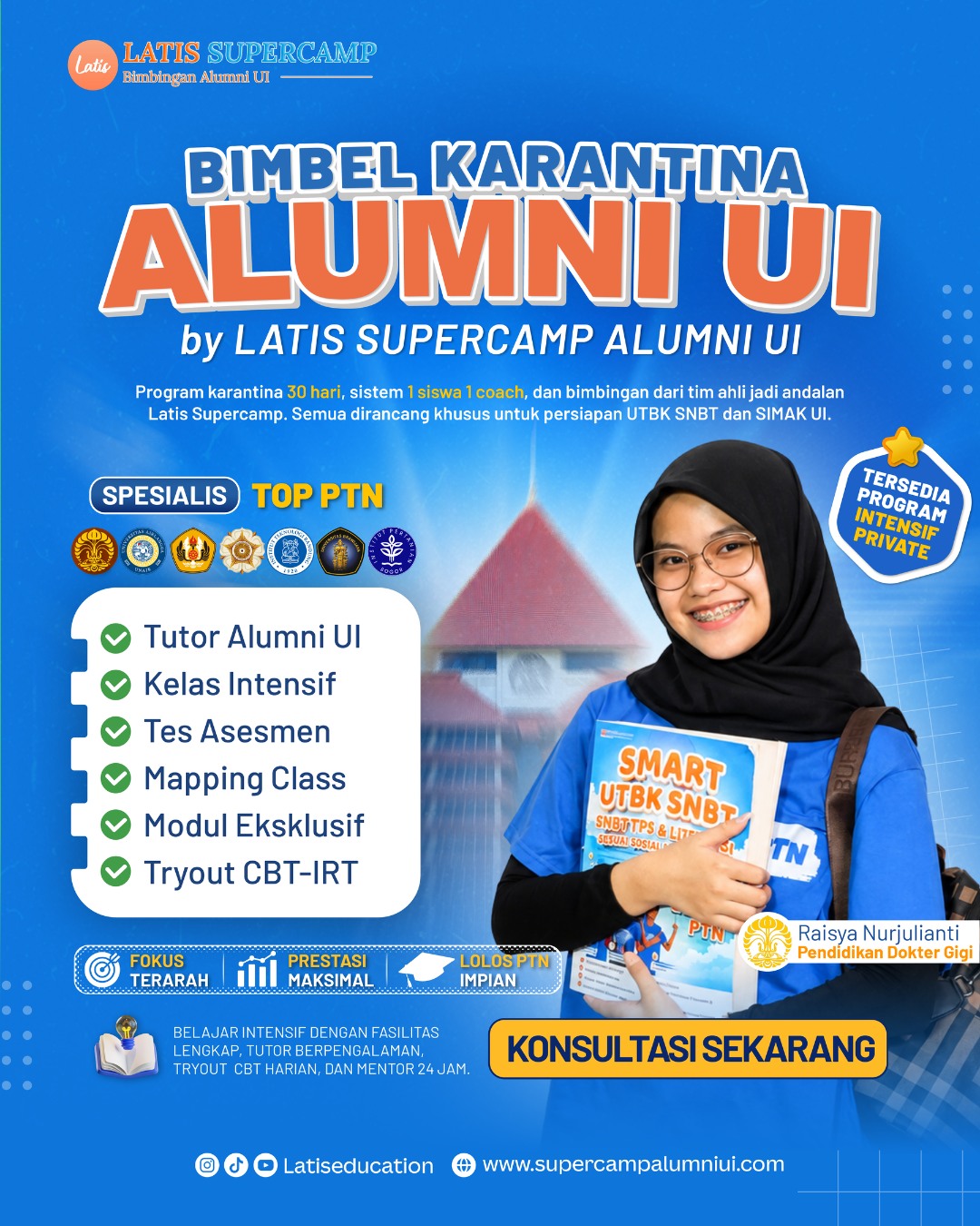 Bimbel Karantina Masuk PTN Facebook ad: Saatnya Kamu Lampaui Mereka & Raih PTN Favoritmu!