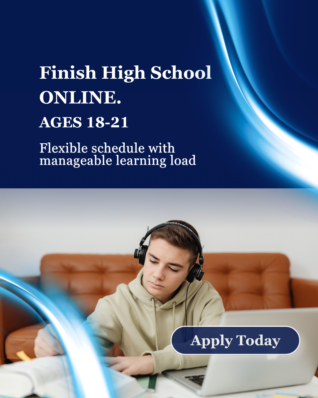 The Academy of Las Animas Online Facebook ad: Learn More!