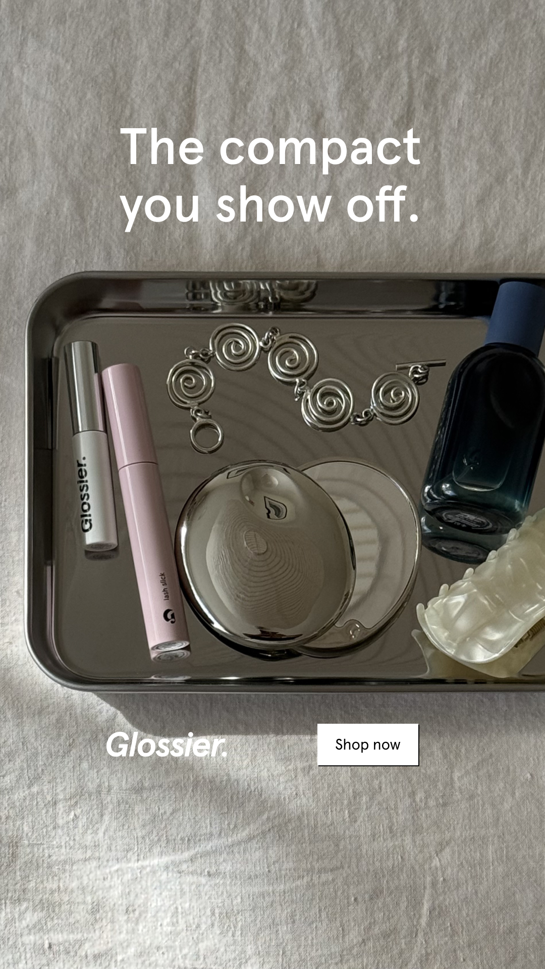 Glossier Facebook ad