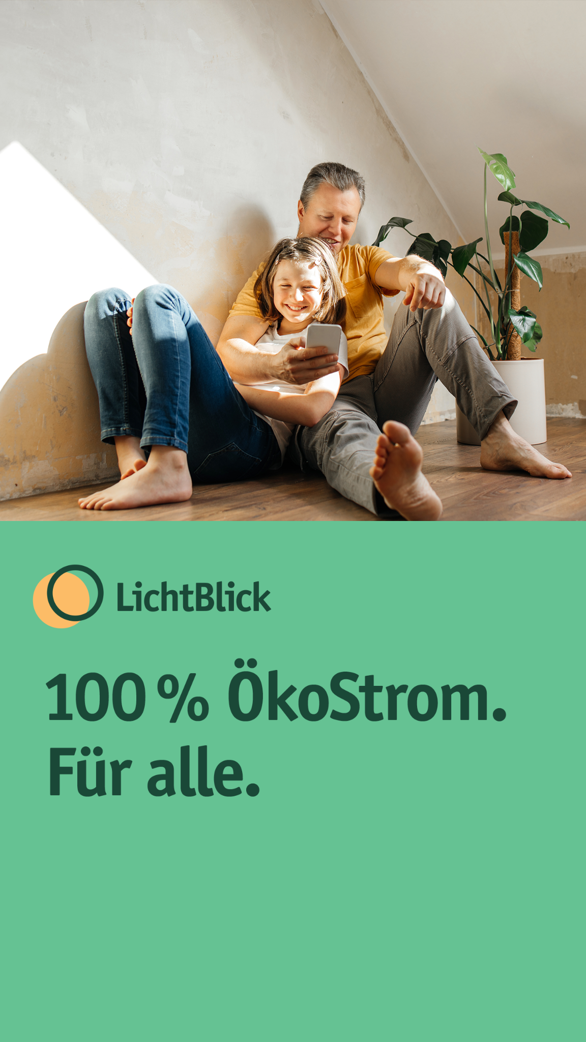 LichtBlick Facebook ad