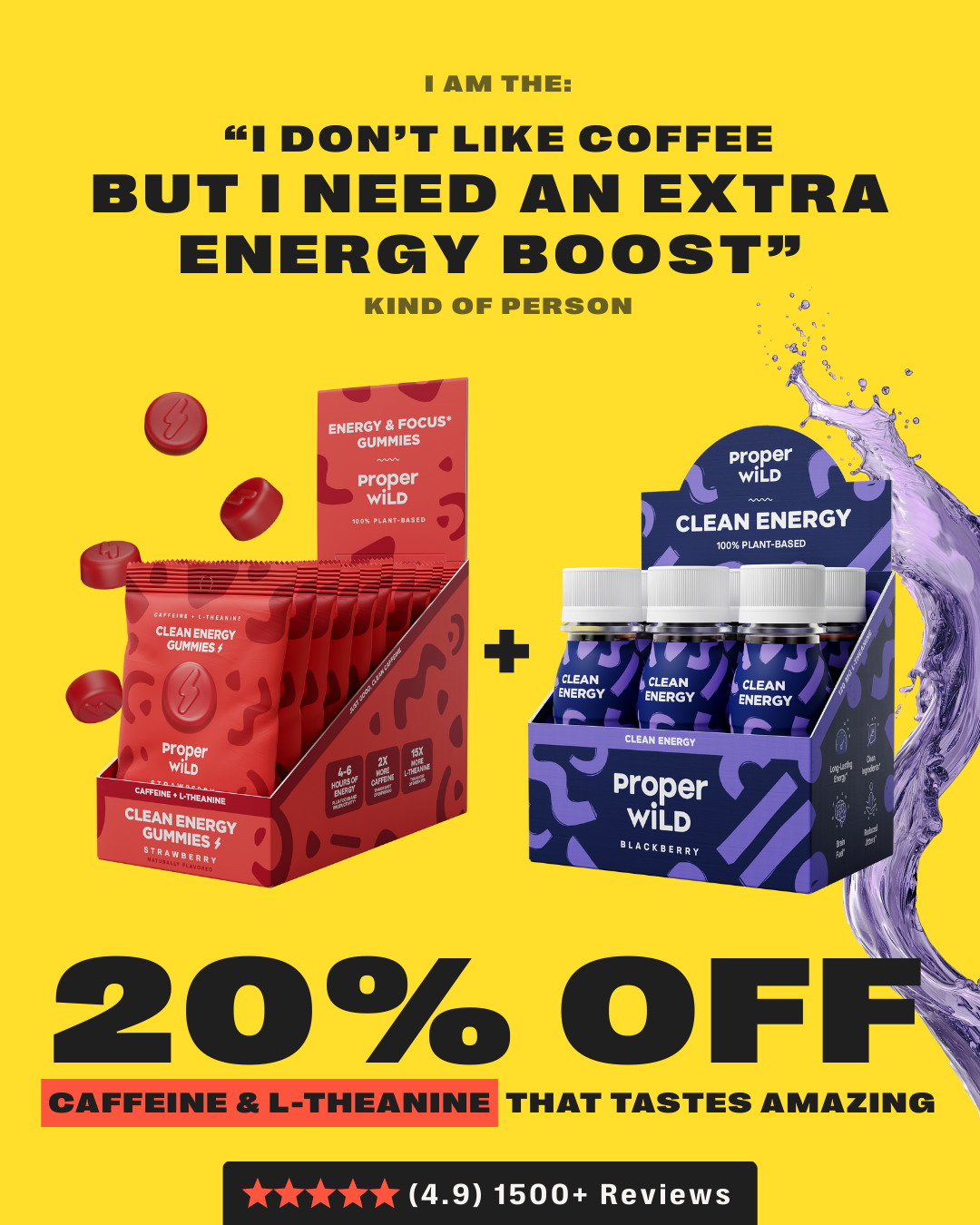 Proper Wild Facebook ad
