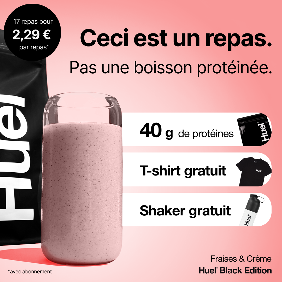 Huel Facebook ad