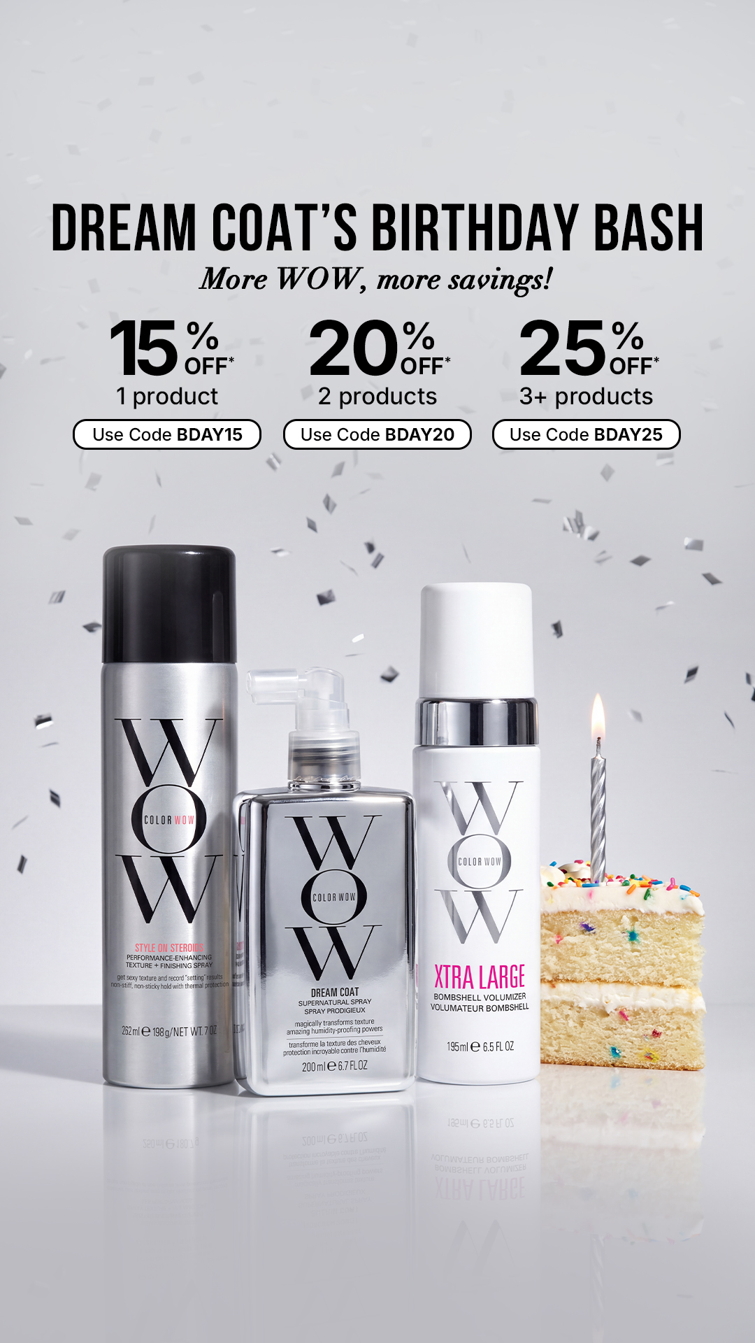 Color Wow Facebook ad